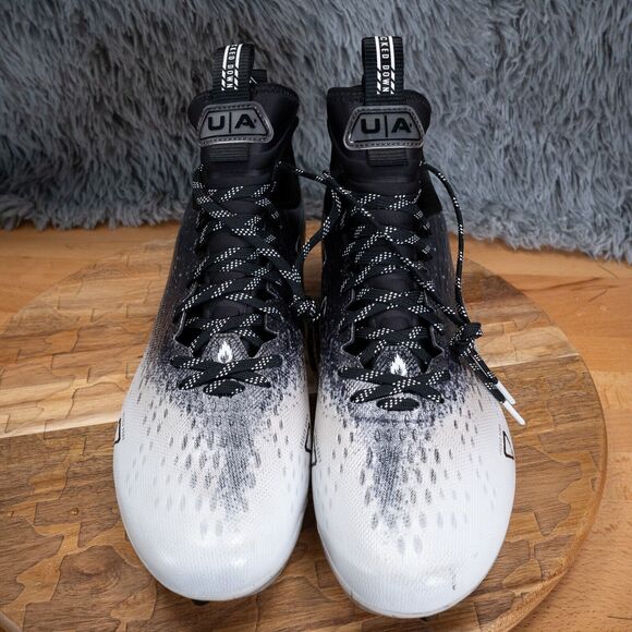 Size 14-UA Spotlight Lux MC 2.0 Football Cleats 3025082-001 - Picture 2 of 6